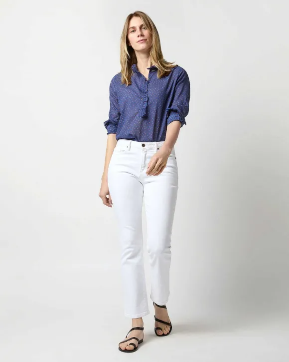 Frill Shirt^Ann Mashburn Store