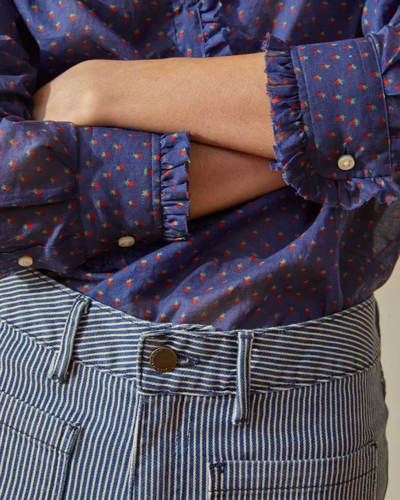 Frill Shirt^Ann Mashburn Store