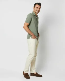 Full-Placket Sweater^Sid Mashburn Discount