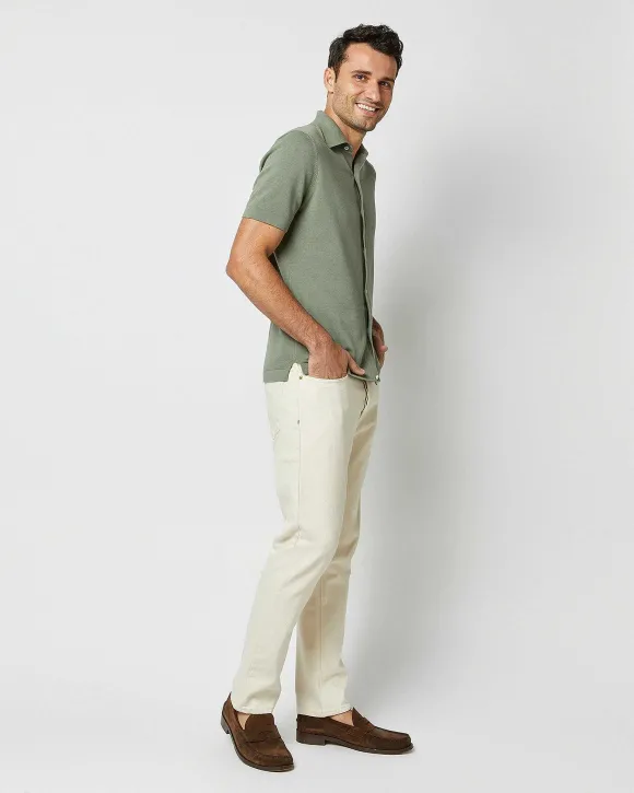 Full-Placket Sweater^Sid Mashburn Discount