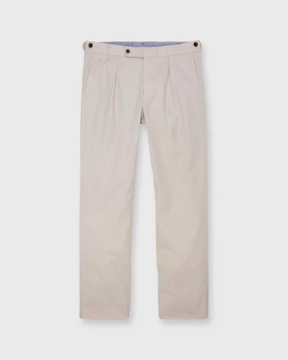 Garment-Dyed Pleated Sport Trouser^Sid Mashburn Cheap