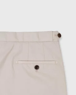 Garment-Dyed Pleated Sport Trouser^Sid Mashburn Cheap