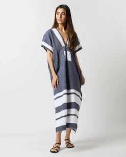 Gasira V-Neck Caftan^lemlem Hot