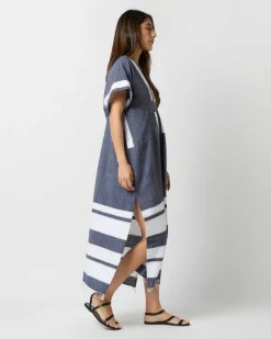 Gasira V-Neck Caftan^lemlem Hot