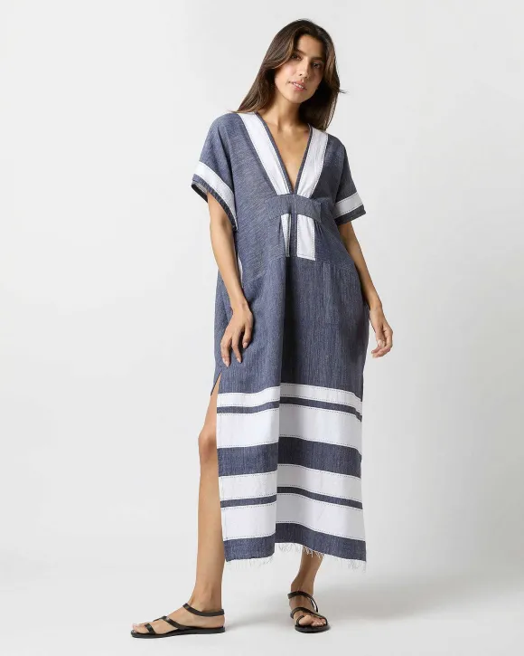 Gasira V-Neck Caftan^lemlem Hot