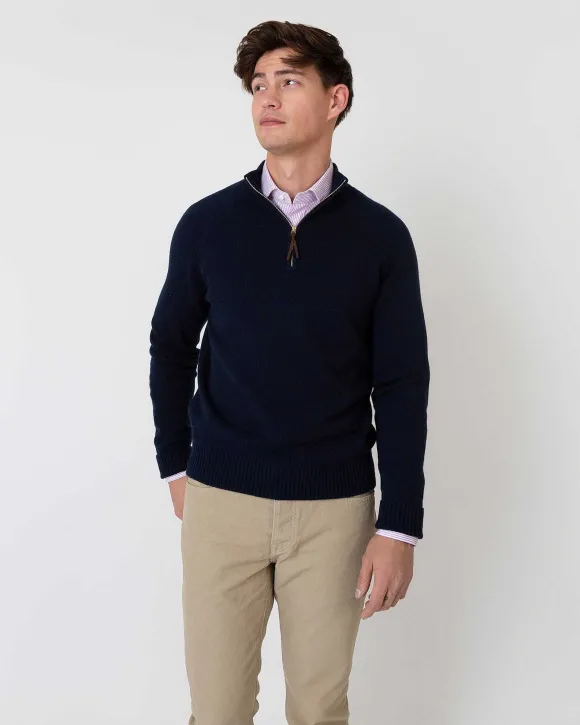 Half-Zip Sweater^Sid Mashburn Clearance