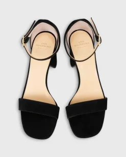 High Ankle-Wrap Block Heel^Ann Mashburn Best Sale