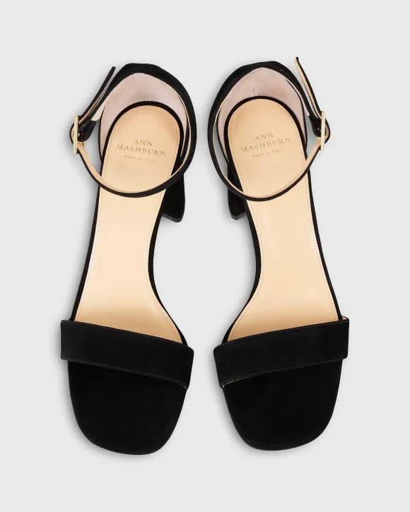 High Ankle-Wrap Block Heel^Ann Mashburn Best Sale