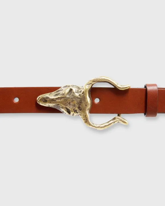 Horned Belt Buckle^Mashburn Hot