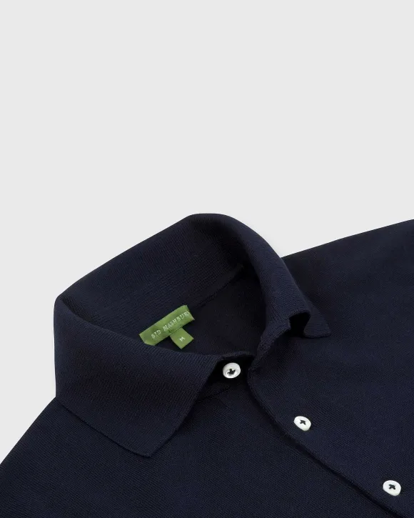 Hyannis Polo Sweater^Sid Mashburn Cheap