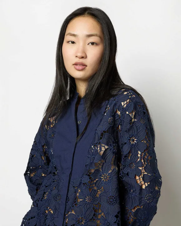 Josephine Bib Tunic^Ann Mashburn Hot