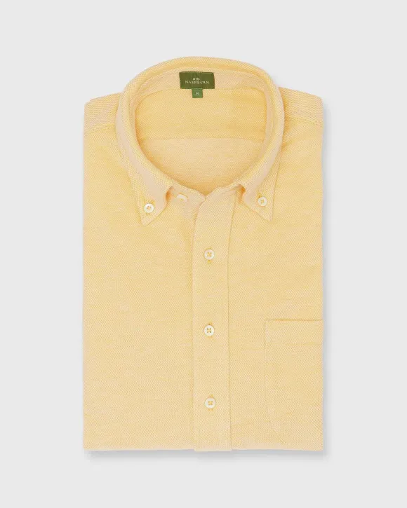 Knit Button-Down Popover Shirt^Sid Mashburn Hot