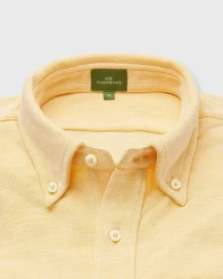 Knit Button-Down Popover Shirt^Sid Mashburn Hot