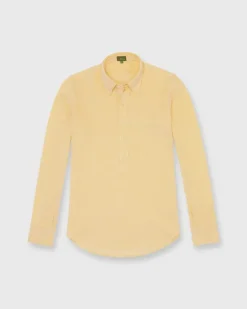 Knit Button-Down Popover Shirt^Sid Mashburn Cheap