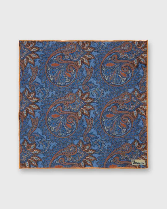 Linen Print Pocket Square^Petronius Flash Sale