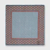 Linen/Cotton Print Pocket Square^Sid Mashburn Hot