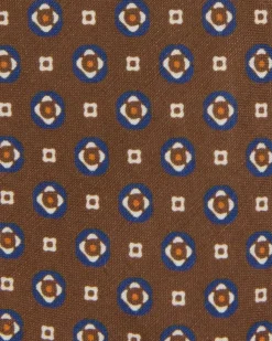 Linen/Silk Print Tie^Sid Mashburn Online