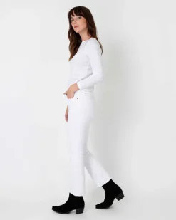 Long-Sleeved Boatneck Tee^Ann Mashburn Discount