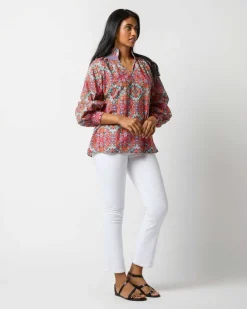Long-Sleeved Maeve Smocking Top^Ann Mashburn Cheap