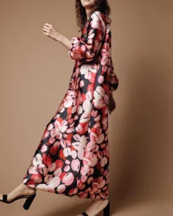 Long-Sleeved Paige Maxi Dress^Ann Mashburn Flash Sale