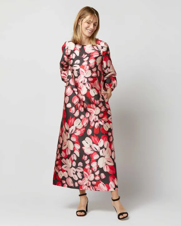 Long-Sleeved Paige Maxi Dress^Ann Mashburn Flash Sale