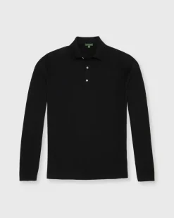 Long-Sleeved Rally Polo Sweater^Sid Mashburn Clearance