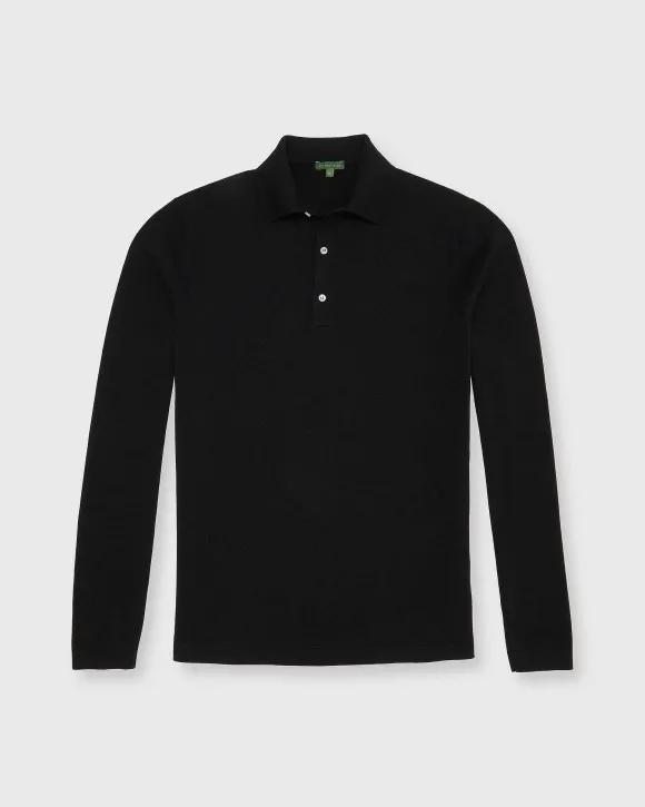 Long-Sleeved Rally Polo Sweater^Sid Mashburn Clearance
