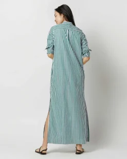 Mandarin Talitha Shirtdress^Ann Mashburn Store