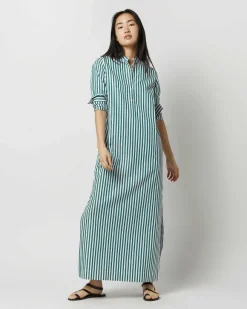 Mandarin Talitha Shirtdress^Ann Mashburn Store