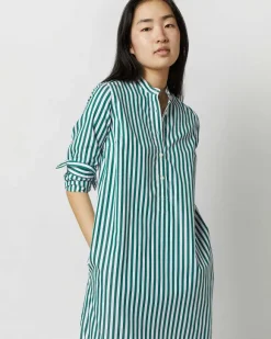 Mandarin Talitha Shirtdress^Ann Mashburn Store