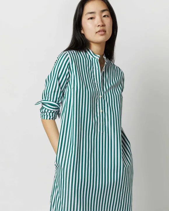 Mandarin Talitha Shirtdress^Ann Mashburn Store