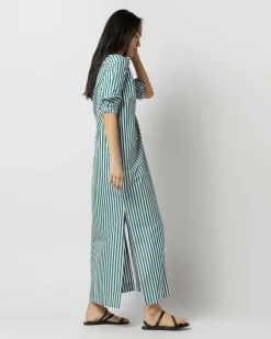 Mandarin Talitha Shirtdress^Ann Mashburn Store