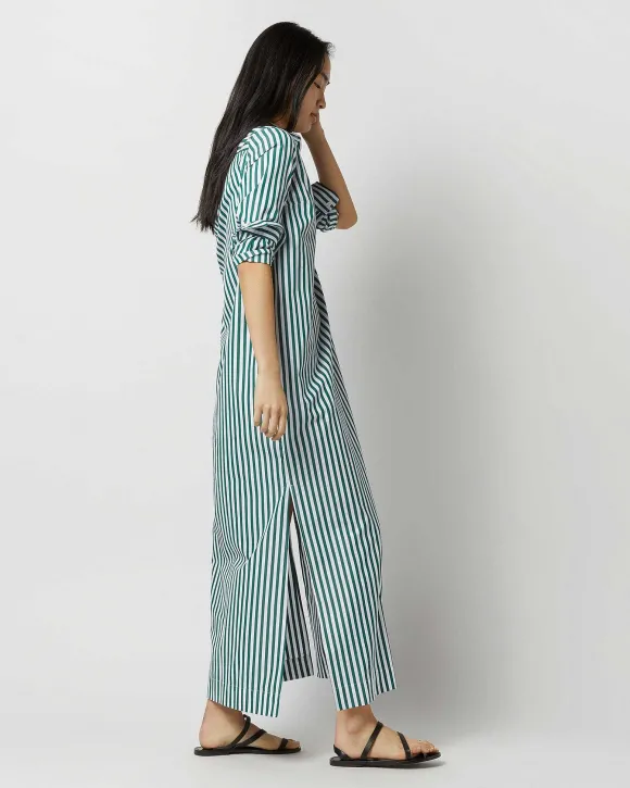 Mandarin Talitha Shirtdress^Ann Mashburn Store