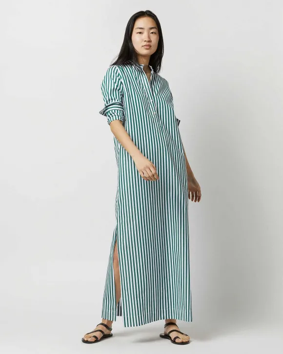 Mandarin Talitha Shirtdress^Ann Mashburn Store