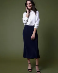Mare Slip Skirt^Ann Mashburn Cheap