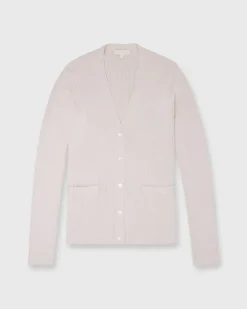 Nia Long-Sleeved Ribbed Cardigan^Ann Mashburn Shop