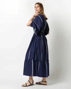 Nunu Plunge Neck Dress^lemlem Clearance