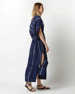 Nunu Plunge Neck Dress^lemlem Clearance