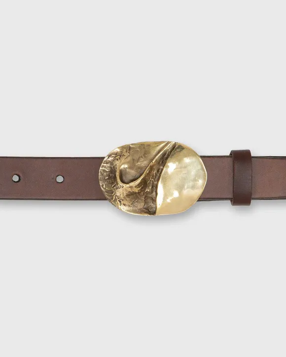 Oval Abstract Belt Buckle^Mashburn Best Sale