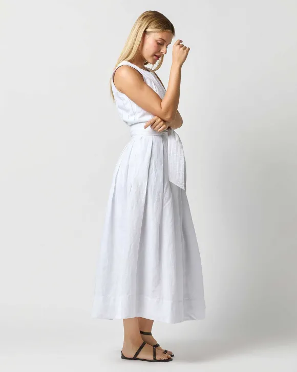 Pleated Jill Dress^Ann Mashburn New