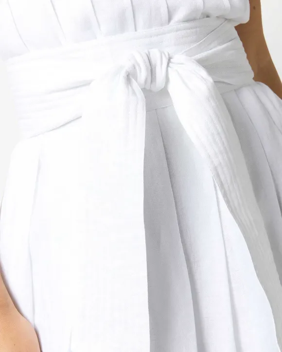 Pleated Jill Dress^Ann Mashburn New