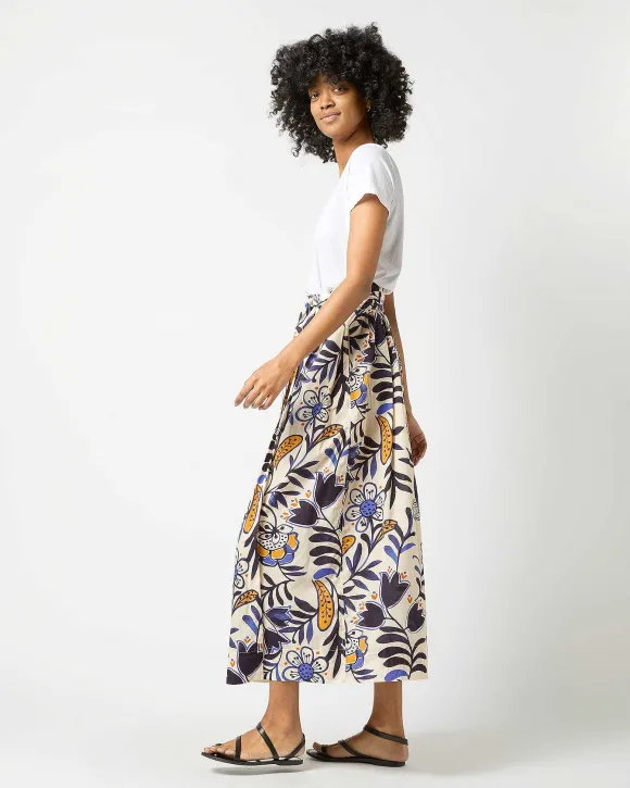 Pleated Wrap Midi Skirt^Ann Mashburn Fashion