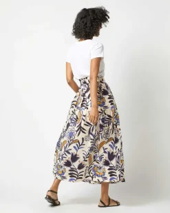 Pleated Wrap Midi Skirt^Ann Mashburn Fashion