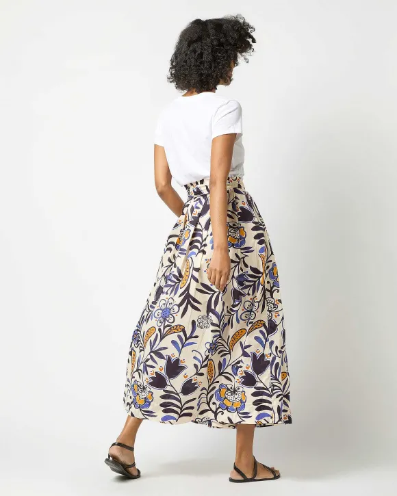 Pleated Wrap Midi Skirt^Ann Mashburn Fashion