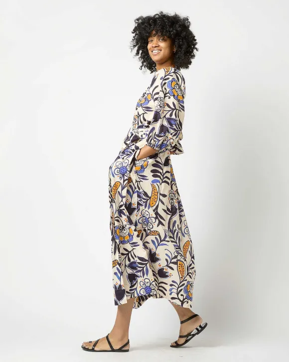 Pleated Wrap Midi Skirt^Ann Mashburn Fashion