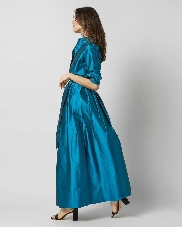 Pleated Wrap Skirt^Ann Mashburn Discount