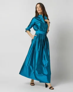 Pleated Wrap Skirt^Ann Mashburn Discount