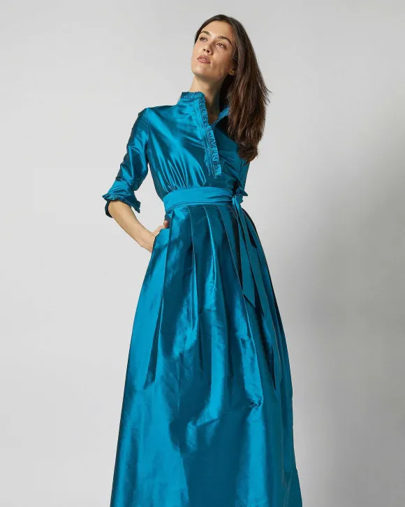Pleated Wrap Skirt^Ann Mashburn Discount