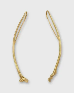 Rattlesnake Rib Earrings^Gogo Jewelry Shop