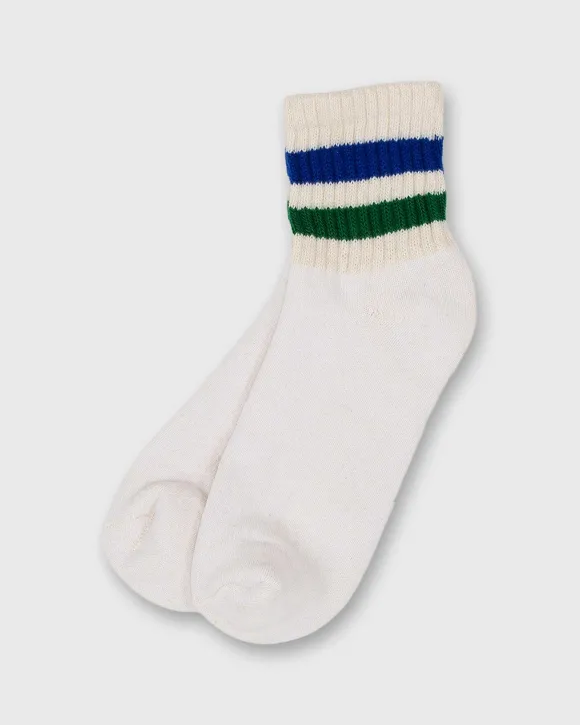 Retro Stripe Quarter Crew Socks^American Trench Flash Sale